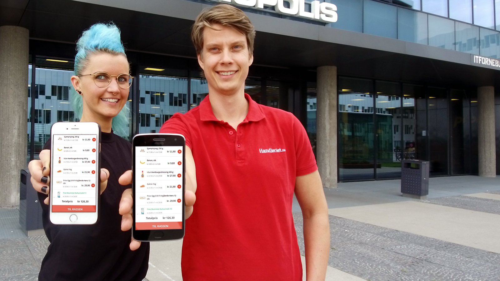 Nettmataktør introduserer norskutviklet app som skal redusere matsvinn